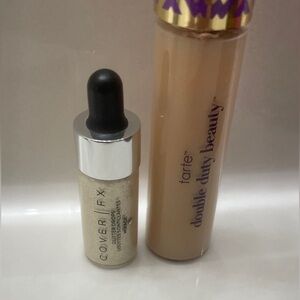 Cover FX glitter drops.